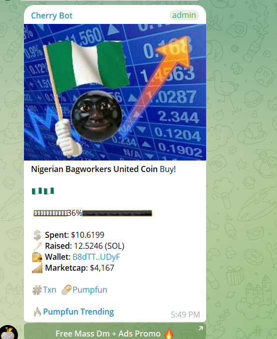 Nigeriaonsolana's tweet photo. we are mooning fam lfg https://t.co/qR8gUmi1Zi