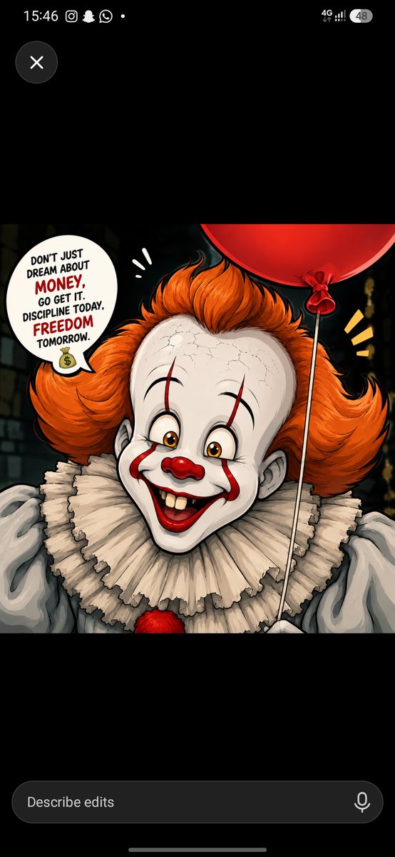 ceaser_x08's tweet photo. 🤡 Everyone's laughing... until the portfolio turns green. 💰📈
Money talks. Stay patient. Stay disciplined. #Crypto #Memecoins #Trading https://t.co/iTPdUYJsam