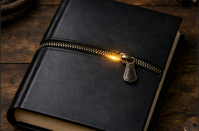 thomps25429's tweet photo. The cover for THE ETERNAL DAWN is ready but I’m keeping it sealed.   A first glimpse drops on August 3rd only through the newsletter. If you want to see what’s trying to break through the zipper, step inside before the reveal. #EpicFantasy #FantasyBooks 
https://t.co/zlbysMlt05 https://t.co/EdTieD2rvi