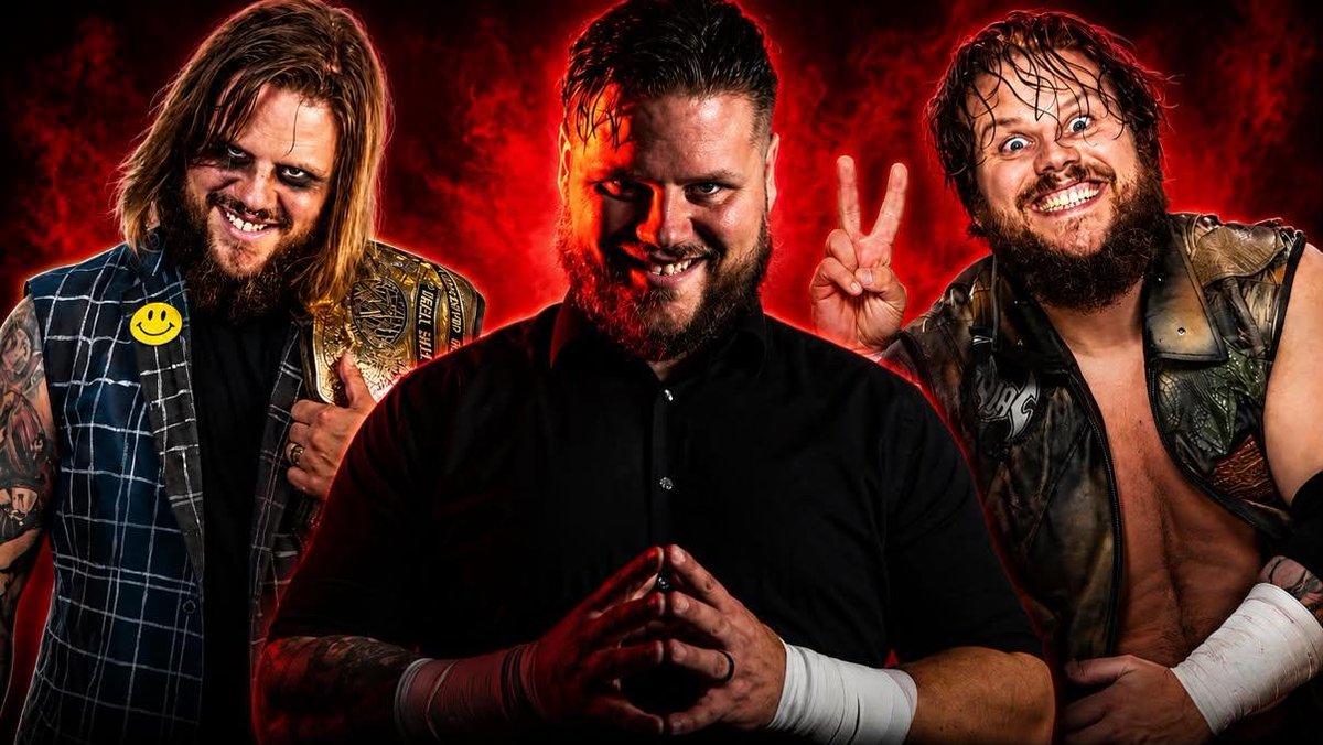 FiveMarksPod's tweet photo. Well we might as well drop it sooner rather than later. Live tomorrow on YouTube we sit down with @JoeGacy to discuss his run in #WWE, #WyattSix and what's next for the 3 faces of Gacy!? 

Check it out Tomorrow!! https://t.co/rH8pJSo3Bk