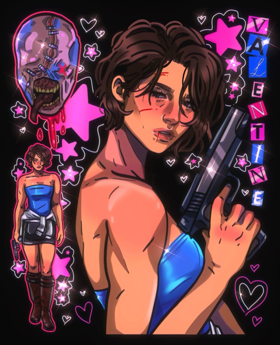 666chevy_'s tweet photo. im so jill-pilled lately #jillvalentine #residentevil3remake 💖 https://t.co/fOUVrjjw31
