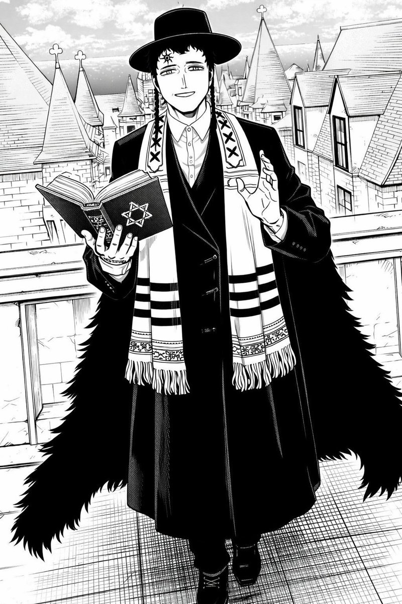 DreadBoyRoy's tweet photo. "They were descendants of the bloodline Zogratis, banished from a foreign land for using forbidden arts. Empowered by the "devil-binding ritual" passed down in their clan, they swiftly trampled and expelled the region's indigenous people" LMFAOOO https://t.co/jeV9gnURJI