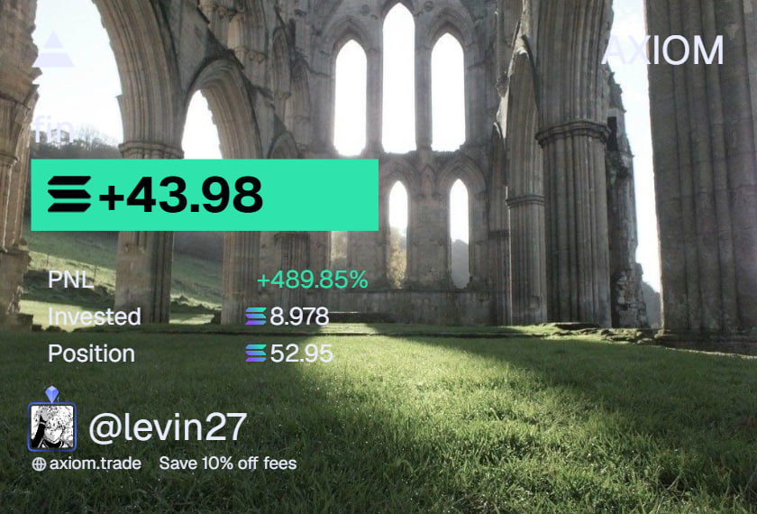 Levin27sol's tweet photo. today was a good day (bibi only fixed initials no sells till 2m) https://t.co/a7ZEOTmsiy