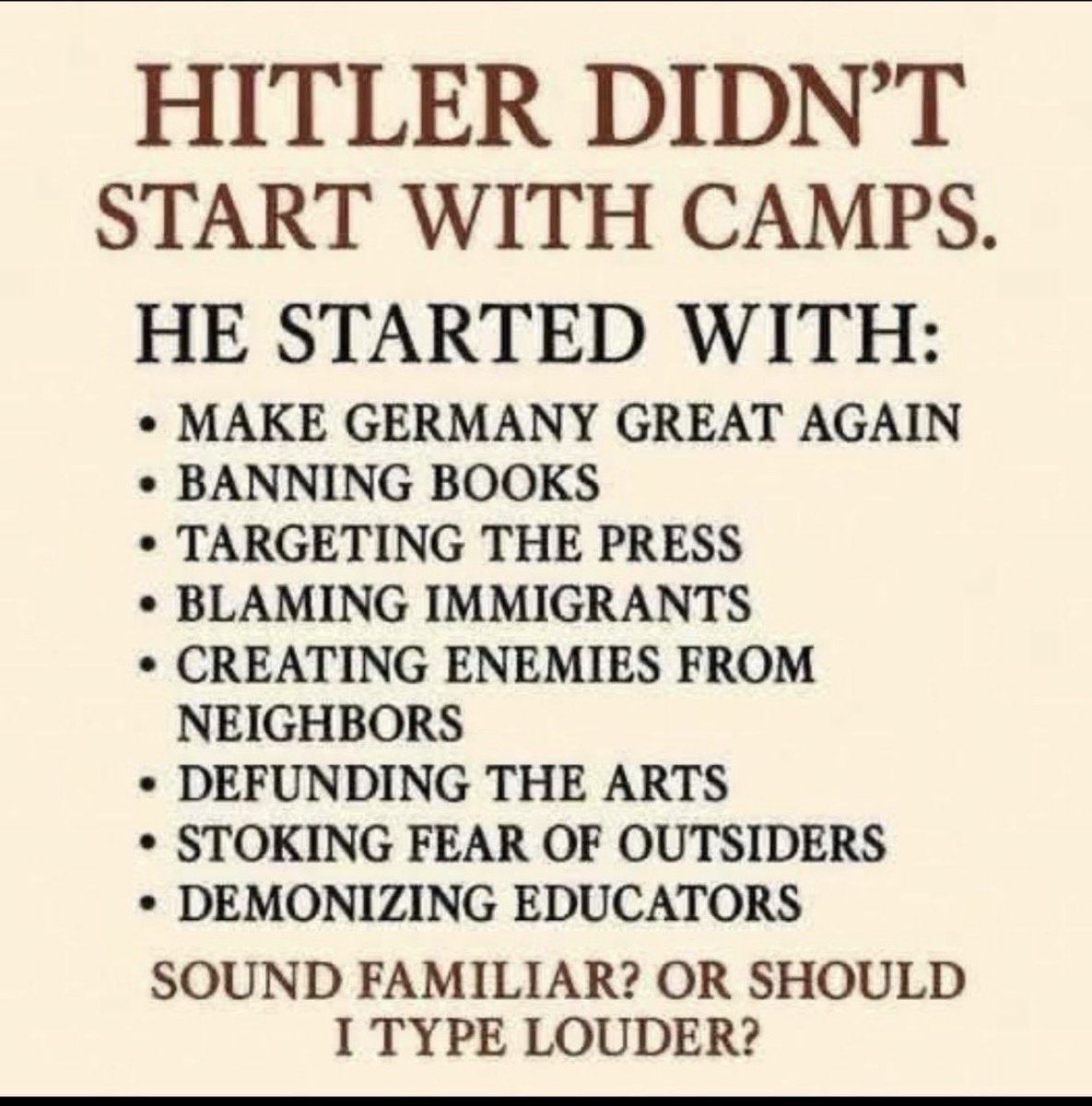 Marypoppinsass1's tweet photo. @YourAnonNews Just like Hitler https://t.co/8HfC7MWmz3