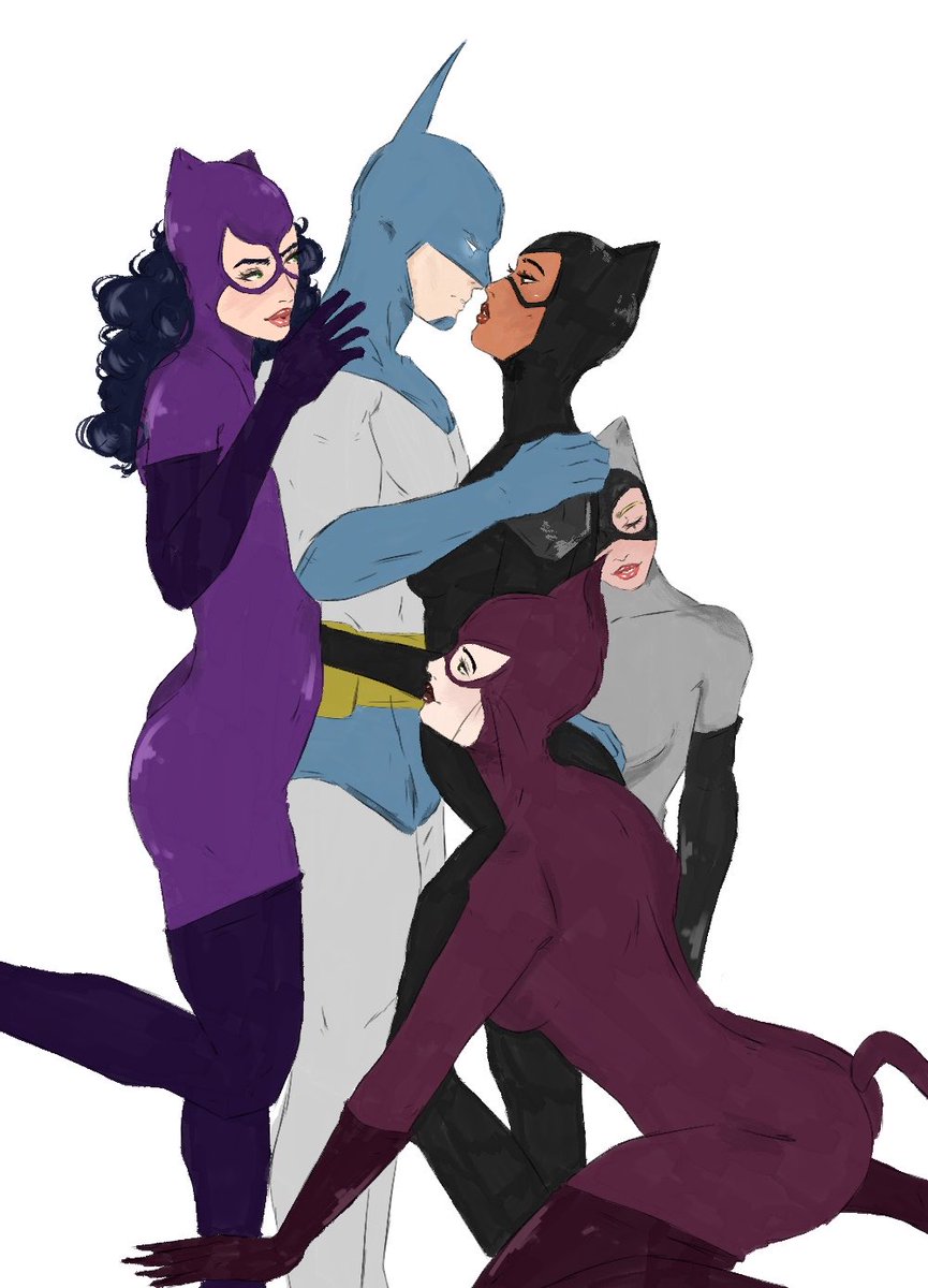 TheLushApricity's tweet photo. “In any world I love her” 

#batcat #catwoman #batman https://t.co/bpAjbcNrSZ