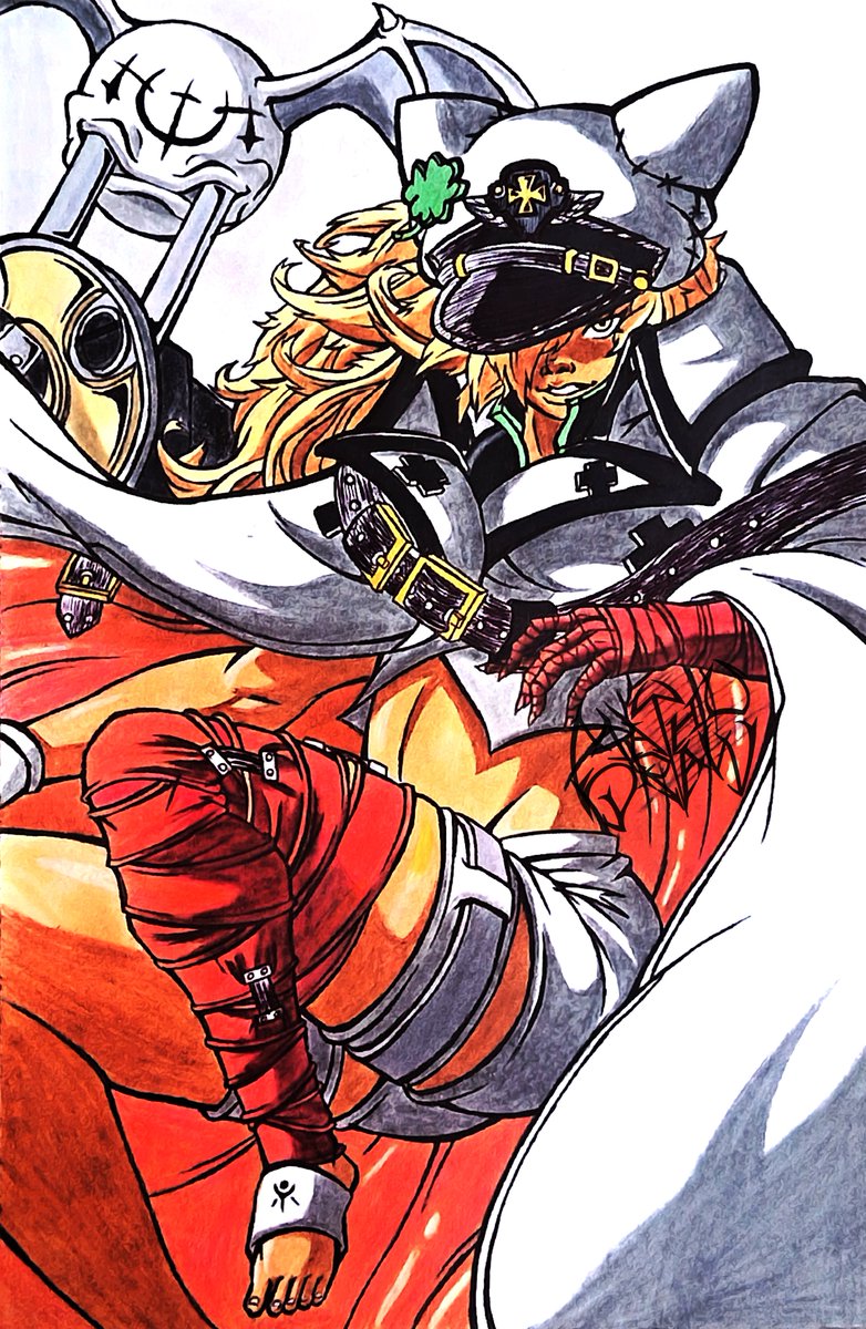 MathuDraw's tweet photo. 🍔😐-RAMLETHAL VALENTINE-😐🍔

#guiltygear #ggst #fanart https://t.co/NLY6L9S4fQ