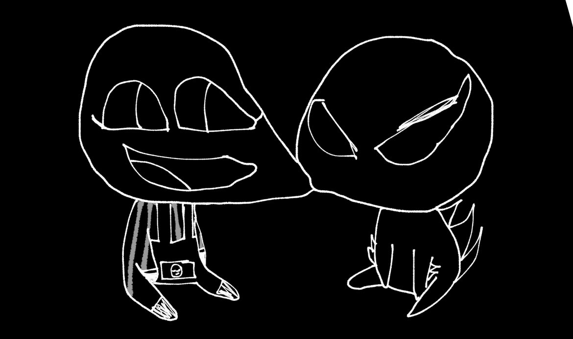 35_exp19348's tweet photo. EVEN MORE #falsewatcher ART https://t.co/i1NvugEVMN