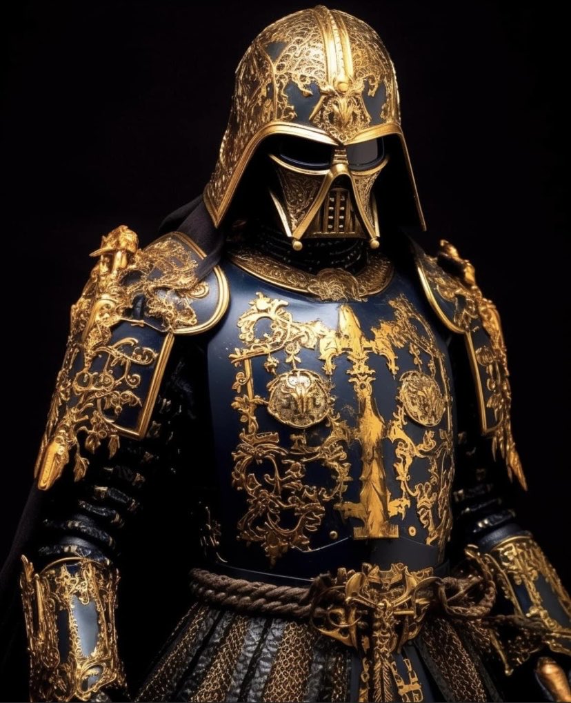 ohnoitsdeano's tweet photo. If Darth Vader was Samurai he would look bad ass https://t.co/xEb80GK8Ze