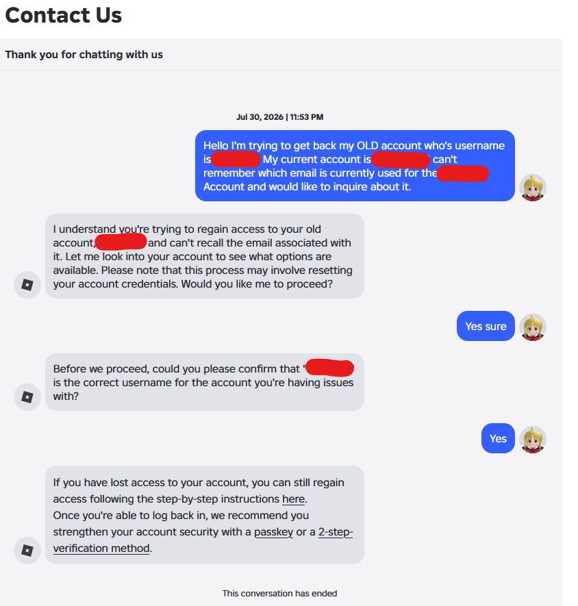 1900sZcell's tweet photo. @Roblox @RealSchlep @Microsoft @Google @Wendys @faker @Dexerto @valvesoftware @OfficialNewell @elonmusk @X @MarvelLatin @mcuban @finkd Please help me get my old roblox account back, I've been through customer support but its just ai and i can't contact anyone real. Please dm me. https://t.co/q7SdIvdk9v
