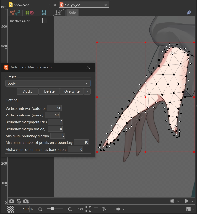 AizeYuki's tweet photo. ๐ Universal automesh settings!ใpart 2/2ใ
๐ I've compiled it so you don't have to. Spent some time searching and compiled my own universal automesh settings for all occasions. All settings are presented in pictures, so feel free to explore, use and enjoy!
#Live2D #Live2DGuide https://t.co/bTMplI8mAs