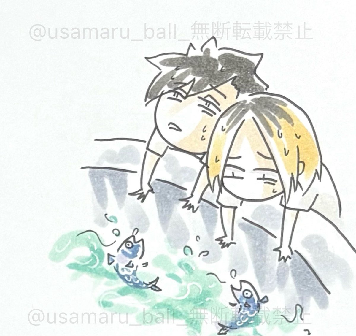 usamaru_ball's tweet photo. #今月描いた絵を晒そう
3-②
来月も描けたらいいな😌🎶
笑ってもらえると至福😆🎶
#ハイキュー https://t.co/uJBFvBrDt3