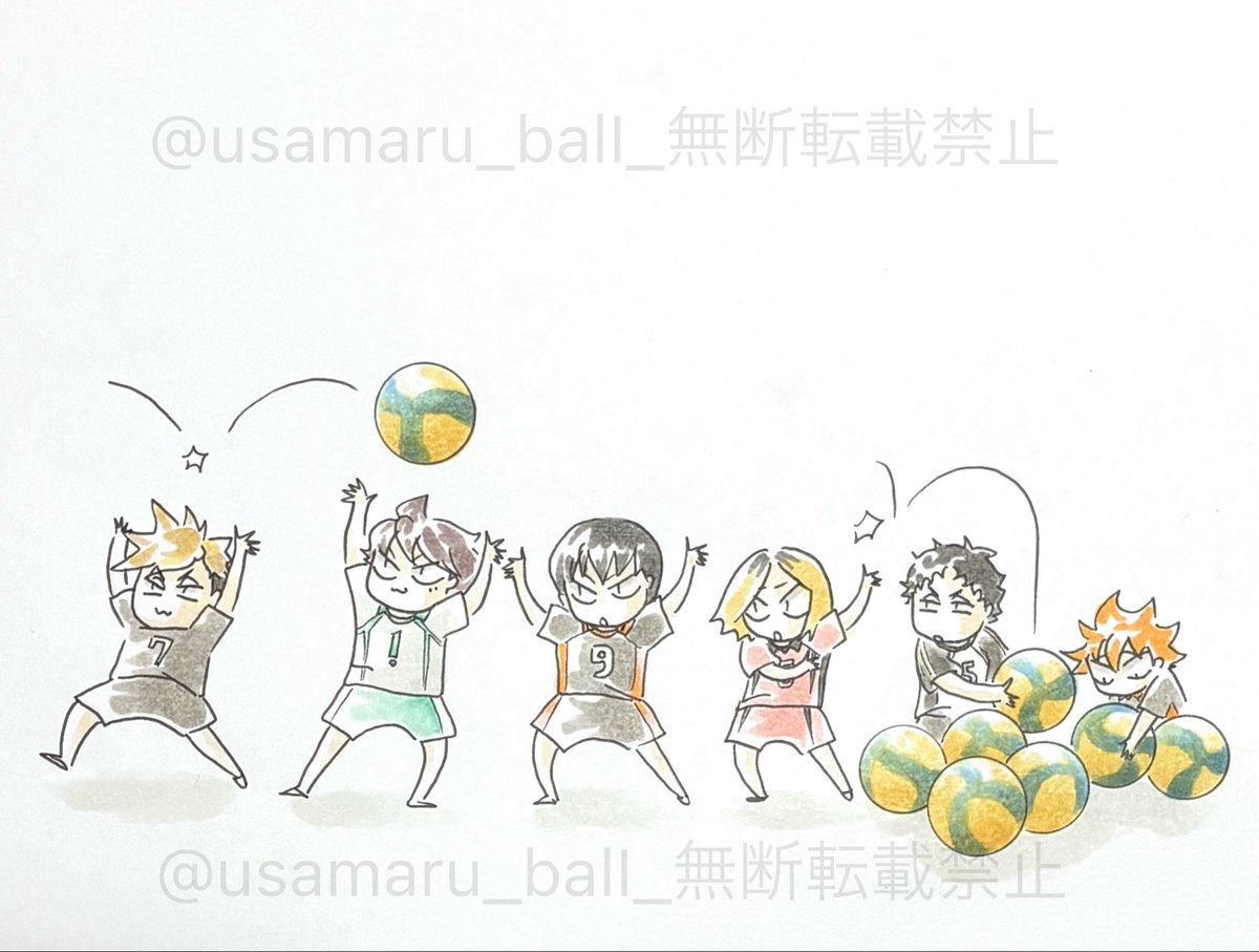 usamaru_ball's tweet photo. #今月描いた絵を晒そう
3-②
来月も描けたらいいな😌🎶
笑ってもらえると至福😆🎶
#ハイキュー https://t.co/uJBFvBrDt3