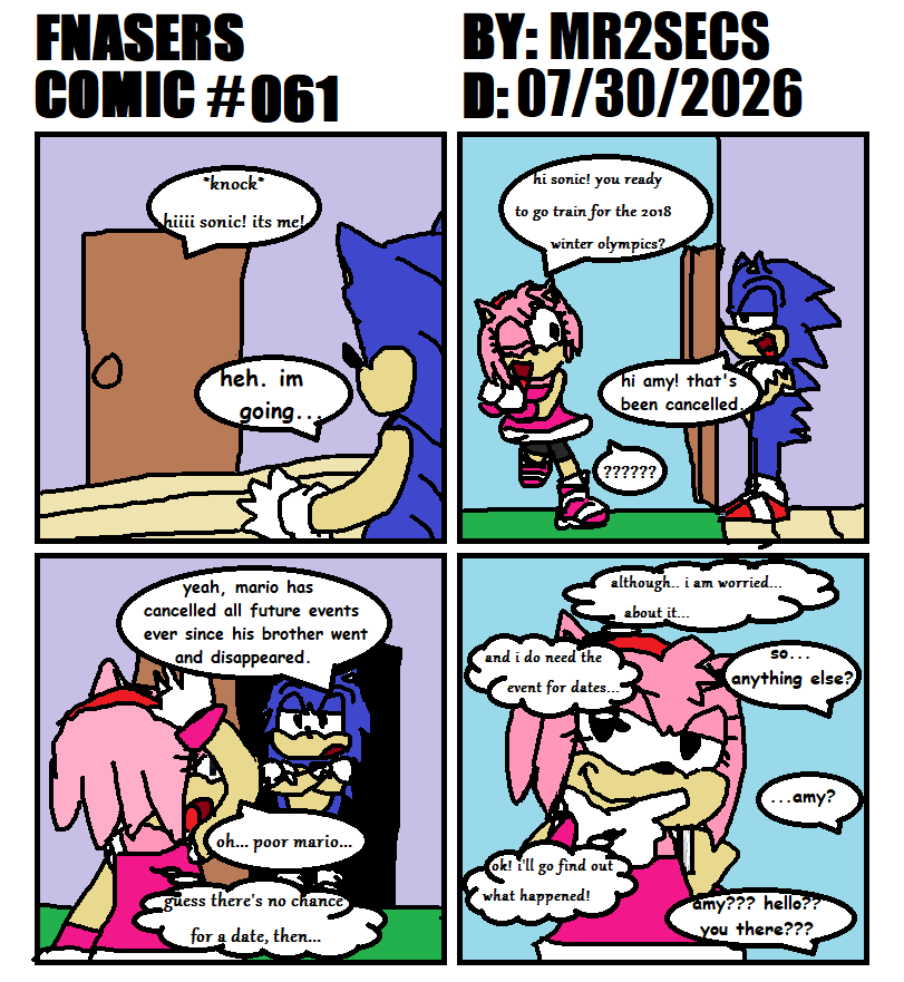 Mr2Secs's tweet photo. FNASERS COMIC #61: #fnas #fivenightsatsonics #fnasers #fnaserscomic https://t.co/GtEbvG1G9o