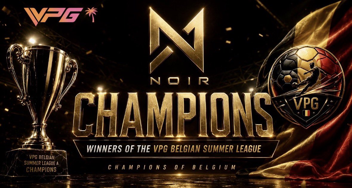NoirVPG's tweet photo. Our season so far 💪

🏆 VPG Belgium Champions
🥈 VPG Switzerland Runners-up

A great season comes to an end. Thank you to the staff of VPG Belgium and VPG Switzerland for the organization.

Next stop: @VPGPremier 🔥 https://t.co/jDza0KOpol