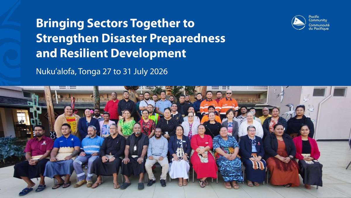 spc_cps's tweet photo. 🇹🇴 @spc_cps,  @earthsciencesnz and Tonga NDRMO are delivering training on GIS, exposure modelling and risk analysis to strengthen risk-informed decision-making in Tonga. Supported through the PaRTneR 2+ Programme and the National Surveys for Infrastructure Resilience Project. https://t.co/SlbLltCXJW