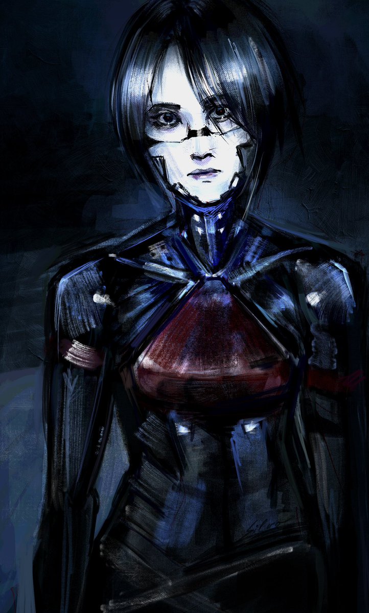 Silva__86's tweet photo. Messy Elster sketch 
#SIGNALIS #fanart https://t.co/z2Y05gipuQ