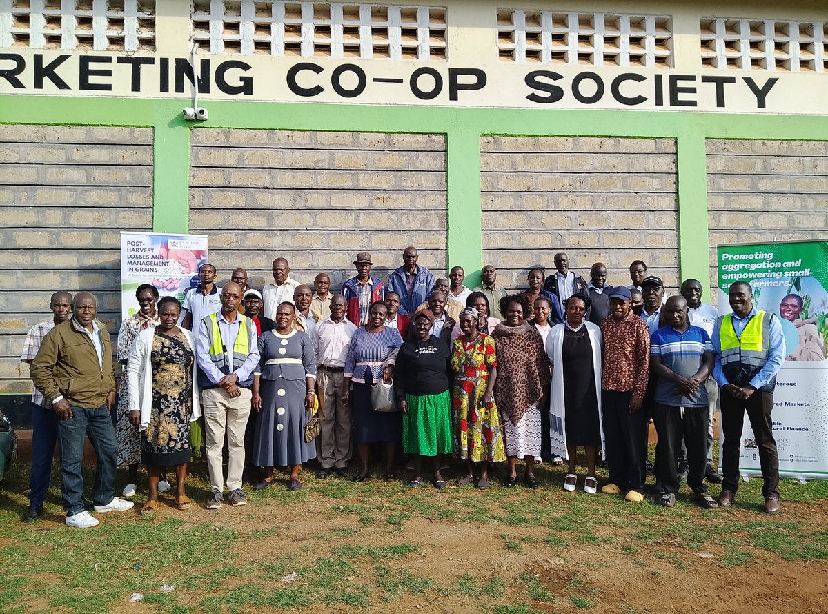 wrscke's tweet photo. @MITIKenya @Trade_Kenya @AGRA_Africa @cerealgrowerske @NCPB_KE @UGC_TheChampion Mapping continued in Trans Nzoia and Uasin Gishu, in collaboration with the CGA, covering key warehouses and aggregation centres.
The exercise is strengthening storage infrastructure, improving market access and expanding farmers' access to  financing through warehouse receipts. https://t.co/dKCMHHP4L7