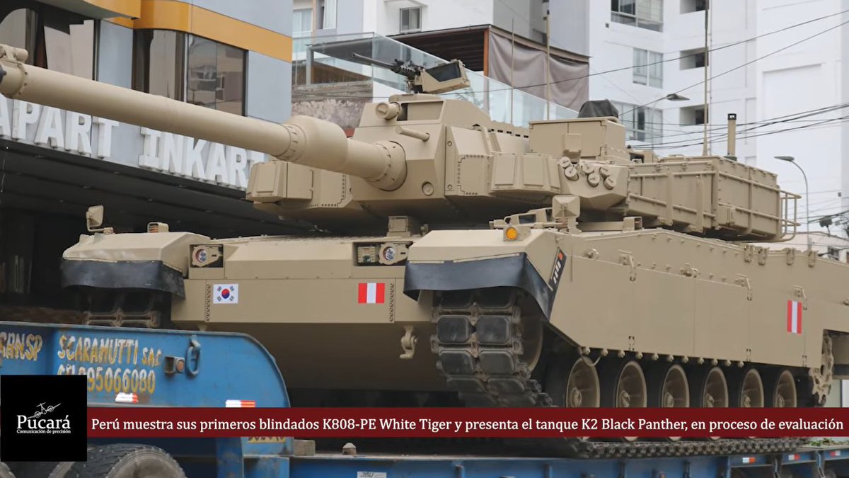 deepone5950's tweet photo. 7月30日には、陸軍技術運用研究委員会（CETO）が🇩🇪レオパルト2、🇺🇸M1A2、🇰🇷K2戦車、🇨🇳MBT-3000、🇵🇱K2PL？、🇹🇷アルタイの提案を1年以上比較評価した結果、K2戦車がペルー陸軍に最も適すると判定したとする報道が流れており、とにかく早くT-55とAMX-13の後継戦車が欲しい陸軍と新政権の温度差を感じる https://t.co/93o7FjmlmW