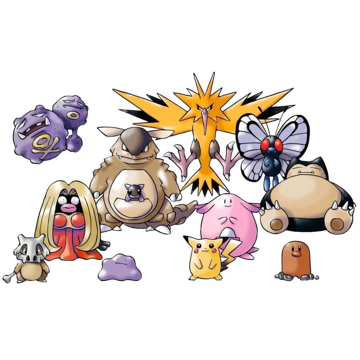 shotguncaio's tweet photo. Classic Pokémon artwork from 1996 by Ken Sugimori.

His watercolor illustrations helped define the identity of the franchise from the very beginning, and nearly 30 years later they're still some of the most recognizable pieces of Pokémon art ever created. https://t.co/rE7yGiL5NM
