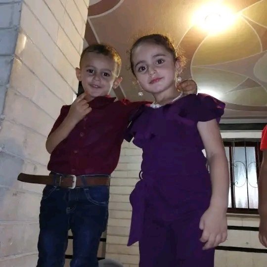 Qadeyah1's tweet photo. الطفلان ريتاج وعبد الكريم السيقلي، ارتقيا خلال العدوIن الإسرائىِلي على قطاع غزة. https://t.co/iwvMZGBx6O