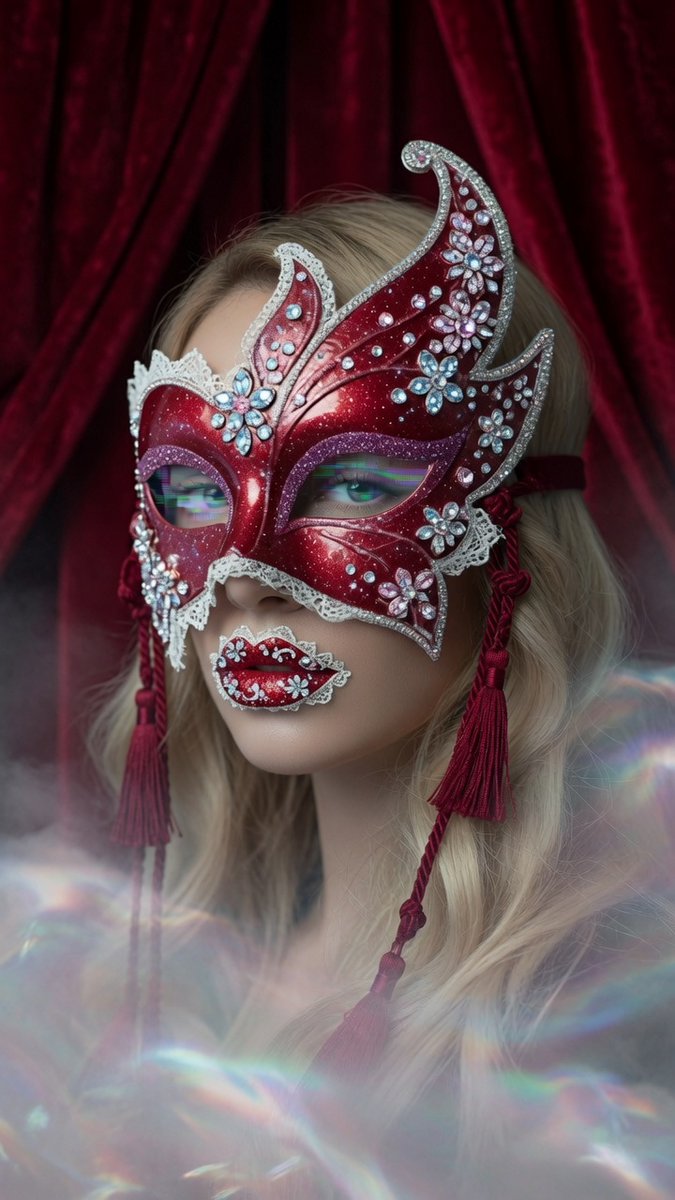 EtoileAniko's tweet photo. Q/S Thursday Creative Challenge: Your Mask
I let Grok take the wheel for the clip.
#AIart️️️️️️️️️️️️️️️️️️️️️️️️️️️️️️️️️️️️️️️️️️️️️️️️️️️ #AIArtist #AIArtistCommunity #FantasyAIArt #FantasyAICharacter #MaskChallenge https://t.co/KOYmQNxO8i