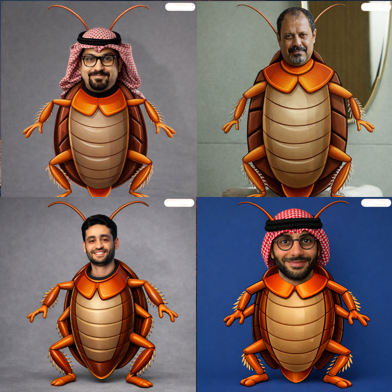 krim237's tweet photo. يا عني على الصراصير لما تتئابل.
الصرصور عبارة حشرة ضارة ذو رائحة كريهة يقتات على الفضلات ويتكاثر في مجاري الصرف الصحي؟ https://t.co/S7Iaix6hOM