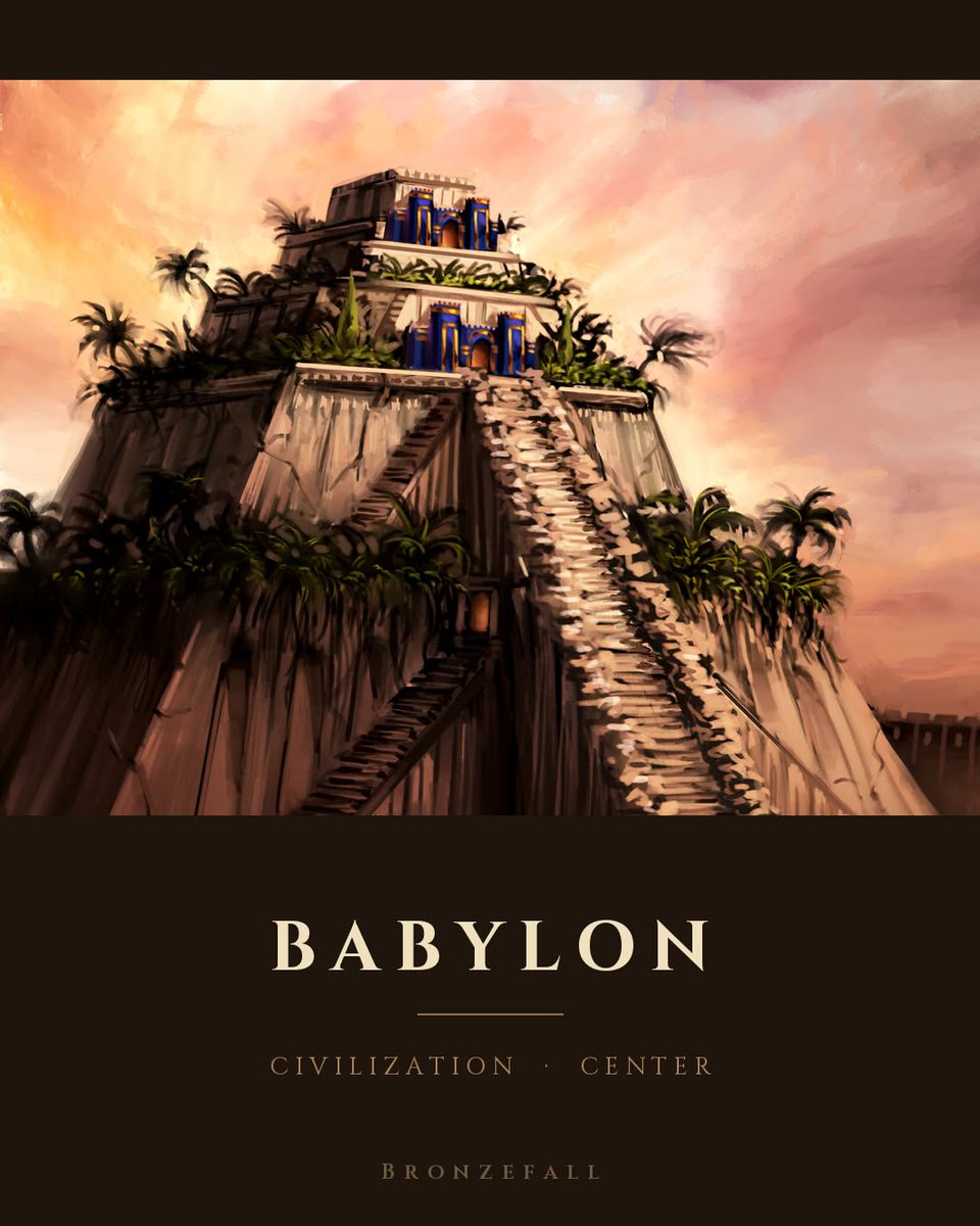 playbronzefall's tweet photo. "The king who rules among the kings of the cities am I." - Hammurabi of Babylon, c. 1750 BCE

Sign up at https://t.co/knTKyjg6vg to know when our Kickstarter goes live!

#boardgames #cardgames #gameart https://t.co/pMo40tjHfq