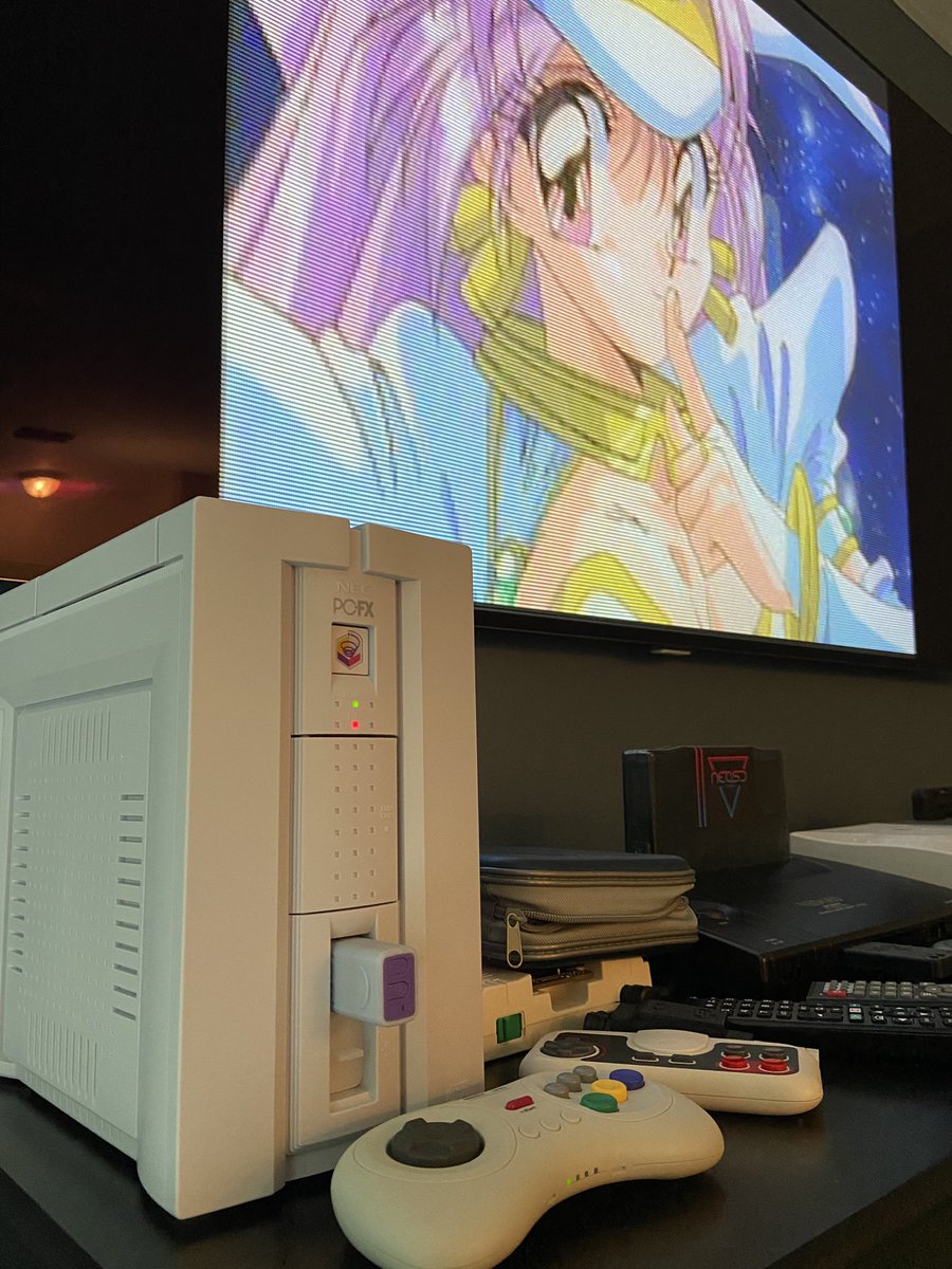 DerekPascarella's tweet photo. It's time for some PC-FX 🙂

The game? Chip Chan Kick! https://t.co/aCL9fDVtWa