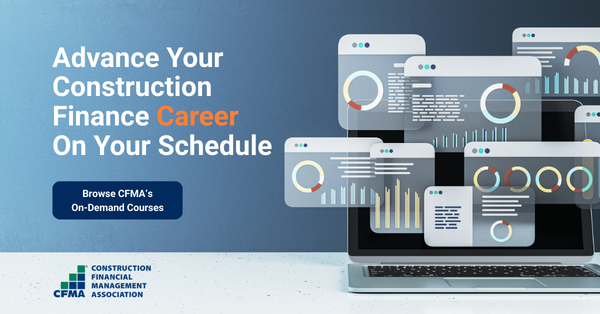 CFMA's tweet photo. CFMA's on-demand library gives construction financial professionals the freedom to learn whenever and whereever. Explore industry topics, sharpen your skills, and earn credit — all without the constraints of a live class. Explore the full library ➤ https://t.co/vMcPEFigH2 https://t.co/R9NGTpRwsh