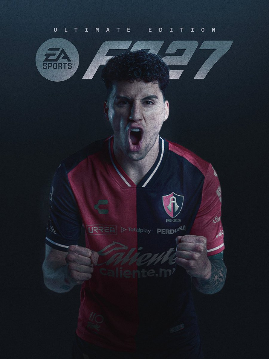 AtlasFC's tweet photo. Uffff, ya me urge comprarme el nuevo EAFC 27 con estas portadas edición Atlas FC 🎮🎮

#ParaLaFielPorLaFielYConLaFiel https://t.co/Giw2qcX7f9