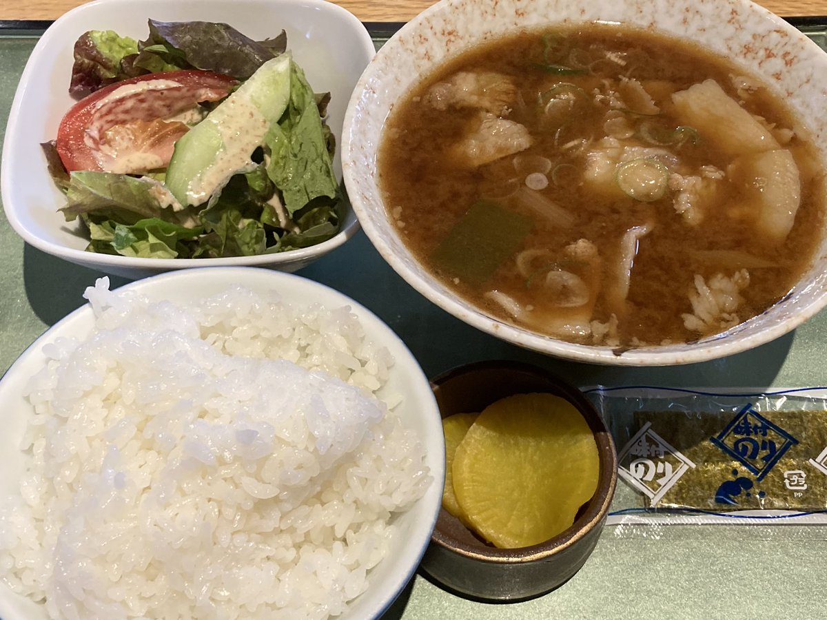 _inuhariko's tweet photo. 新岐阜サウナ！また会う日まで♨️豚汁うま〜😋 https://t.co/DMaGHUqOj5