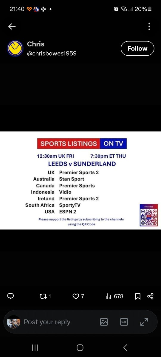 dan_lufcshow's tweet photo. Absoulty So Looking Forward To Watching Leeds United Less Than 2 2 hour to go💪😋🔥
#alaw #marchingontogether
#followus both guys especially leeds fans we all one big family of supporters from all over the world.
🤍💛💙 
guys these are the streams 👌 https://t.co/llLIFe1lKs