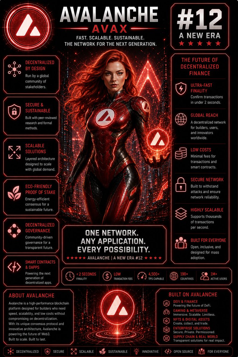 StargateNDE's tweet photo. 🔺 Avalanche has arrived.

Hero #12 joins the New Digital Era.

🎴 Crypto Heroes: The New Digital Era

Unofficial fan project.

#Avalanche #AVAX #CryptoHeroes https://t.co/Iq5c9sC6xs