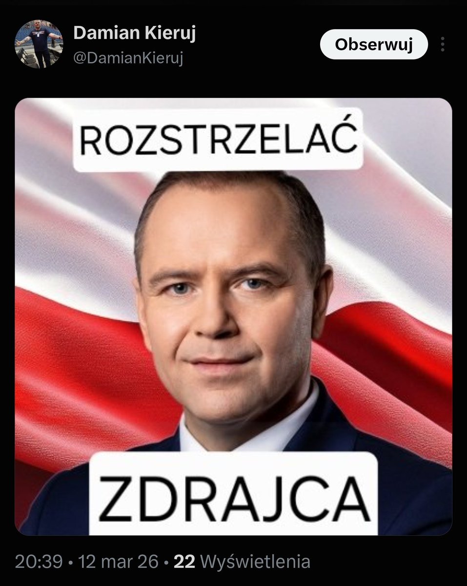 Tsw1906L's tweet photo. @rfsodub @widzimysiejutro @XKubiak @GromdaTV @TomaszSiemoniak @MKierwinski A tego kierwinski vel pogłos prześwietlił? Niesamowity jest to spin jebać Polaków a za Ukrów się zesrać widzę od kilku dni że to jakaś strategia jebania prawicy. Mam nadzieję że większość to zobaczy https://t.co/G5CBRQYPGf