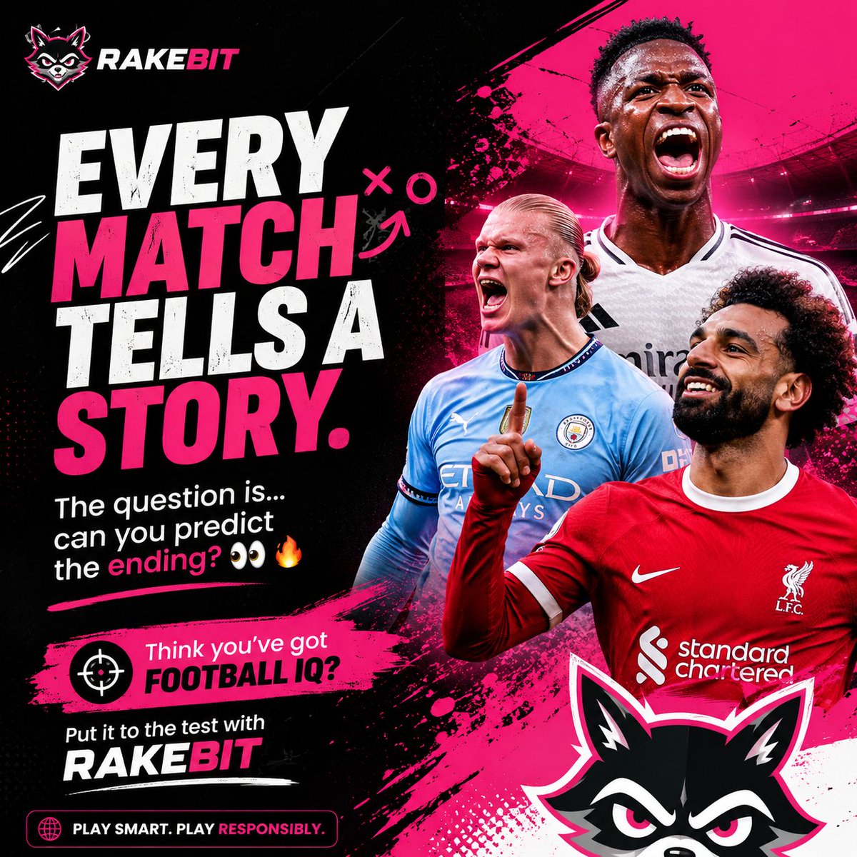 GabrielSte25437's tweet photo. Every match tells a story. The question is... can you predict the ending? 👀🔥 Think you've got football IQ? Put it to the test with Rakebit. 
@rakebitcom 
#Football #SportsBetting
@JmvTips https://t.co/4ybMoRiE2n