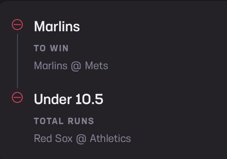 BobWithTheLocks's tweet photo. Ngl this been a trash month for me but we keep going let’s try this play here 

🚨 MLB 2-Leg Parlay 🚨

🎯 Marlins ML 🆚 Mets
⚾ Miami has the value here. Looking for their bats to capitalize on scoring chances and their pitching to keep this one under control.

🎯 Red Sox vs. Athletics UNDER 10.5 Runs
📉 Expecting a lower-scoring game with both pitching staffs doing enough to limit big innings. If the starters settle in early, this total has a good chance to stay under.