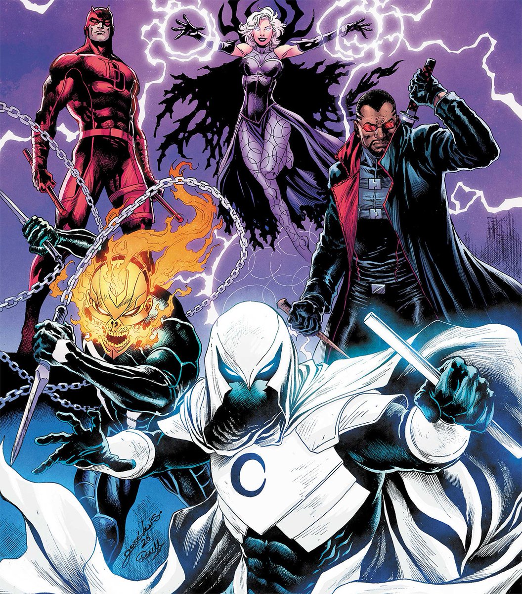 AgentedeMarvel_'s tweet photo. Marvel Comics ha reunido de nuevo a Los Hijos de la Medianoche. https://t.co/khBky4mVg7