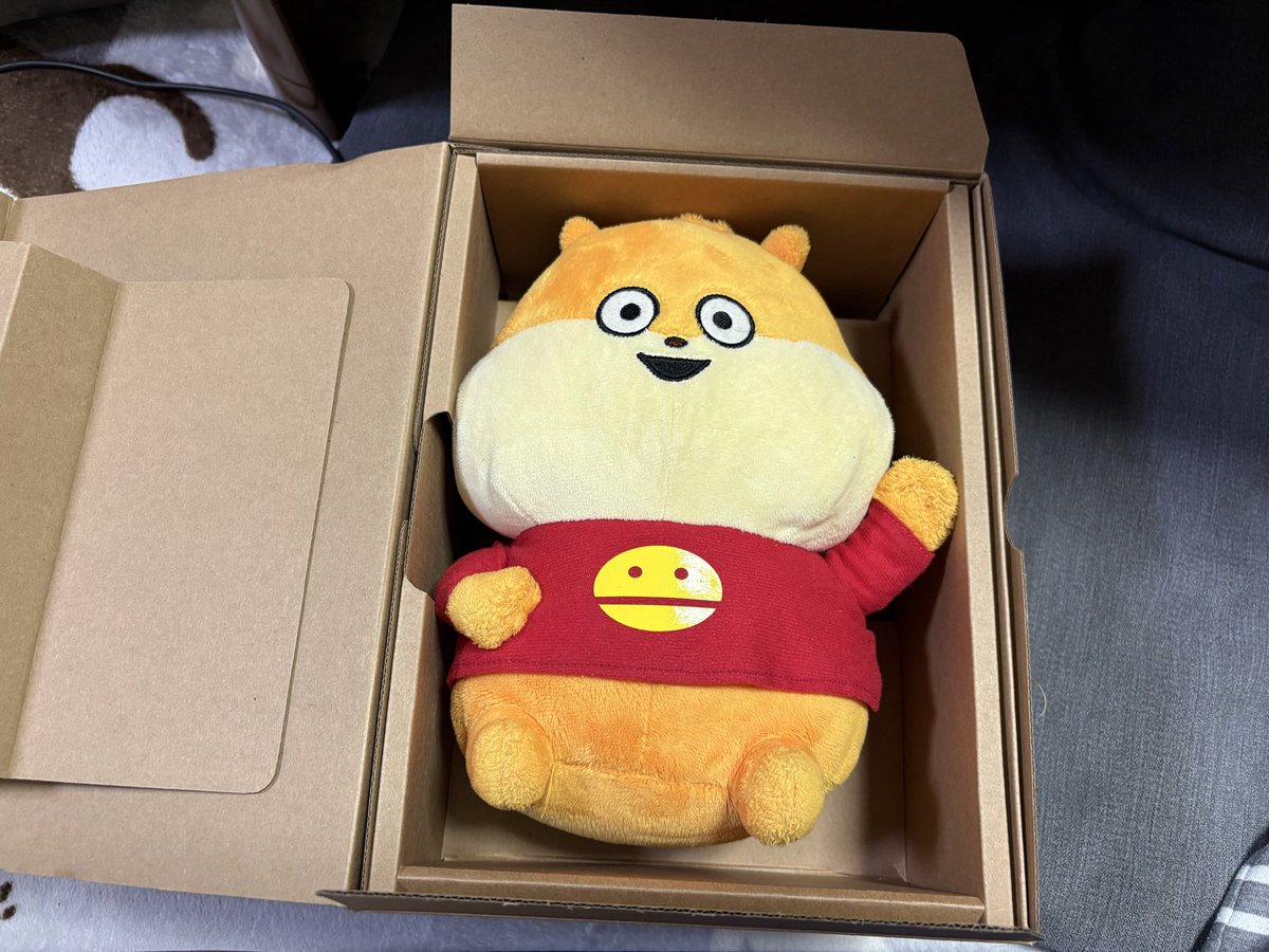 YukkoBS1972's tweet photo. おはようございます。
送られて来た荷物の箱にピッタンコなおでぶこねちゃんです。
今日も皆さんお元気で…。
#こねずみ https://t.co/LalICEm5bT