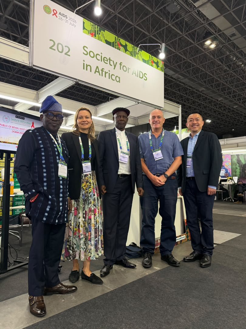 icasa_conf's tweet photo. Progress through partnership 🤝  

SAA Leadership in discussion with Gilead on Health Integration and the roadmap to ICASA 2027.  

Aligning on innovation, access, and community-centered care for the future of the HIV response.  

#AIDS2026 #ICASA2027 https://t.co/tGb6cUWWTw