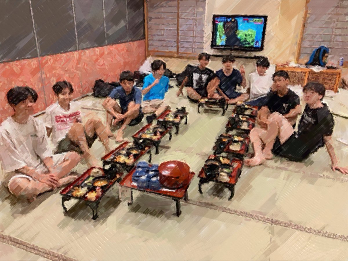 onarimonjh's tweet photo. 夏季学園３日目
朝食は部屋ごとになります。
全員元気です😄 https://t.co/vJaPZMZwUE