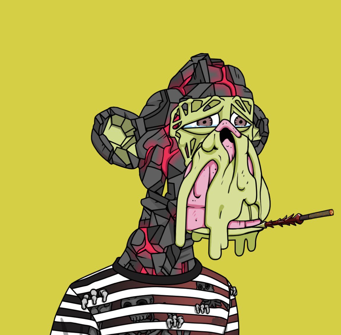 mimuonape's tweet photo. MIMU is programmed to give this MAYC away in the next 60 days. 

If you want a chance to win this pop in Saturday to the @RadioMimu space with @GutterEgg_ at 9PM ET. 

Comment if you want this 👇

MIMU In Top! https://t.co/GZvSizHGgR