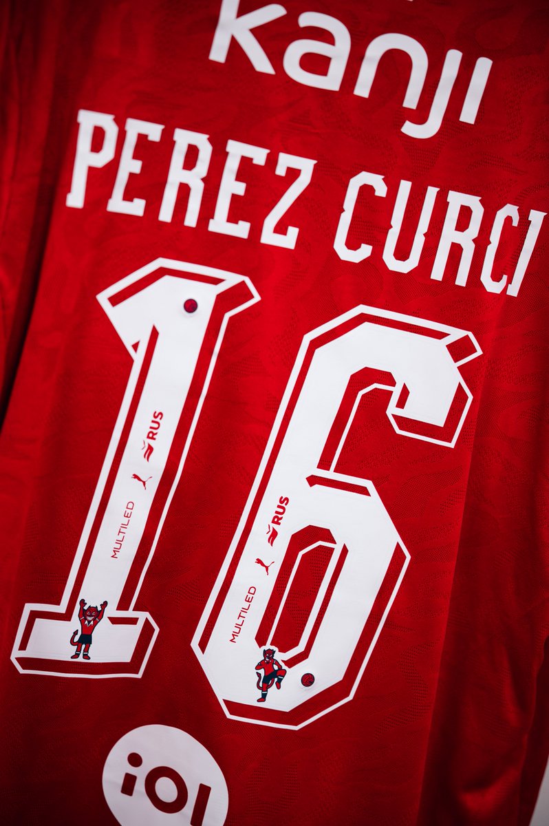Independiente's tweet photo. Acá están los dorsales 👹

#TodoRojo 🔴 https://t.co/3F0DBiIBqN