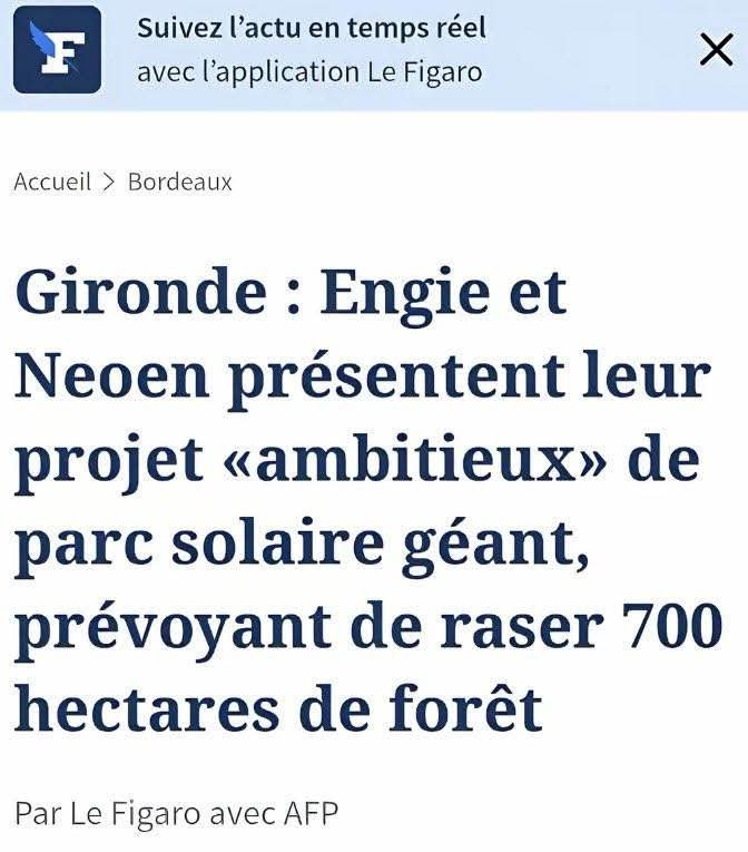 JThiryCesaire's tweet photo. #Engie #Gironde #Neoen #Lacanau #Hourtin #Marcheprime #Arès #Lanton #Andernos #SainteHelene #SaintMedardEnJalles #Bordeaux #Merignac #Pessac #MartignasEnJalles #SaintJeanDIllac #Cestas #Arcachon #LegeCapFerret #Biscarosse #LaTeste #GujanMestras #Biganos #LeTeich #Mios #Salles https://t.co/2L0VEtPRP3