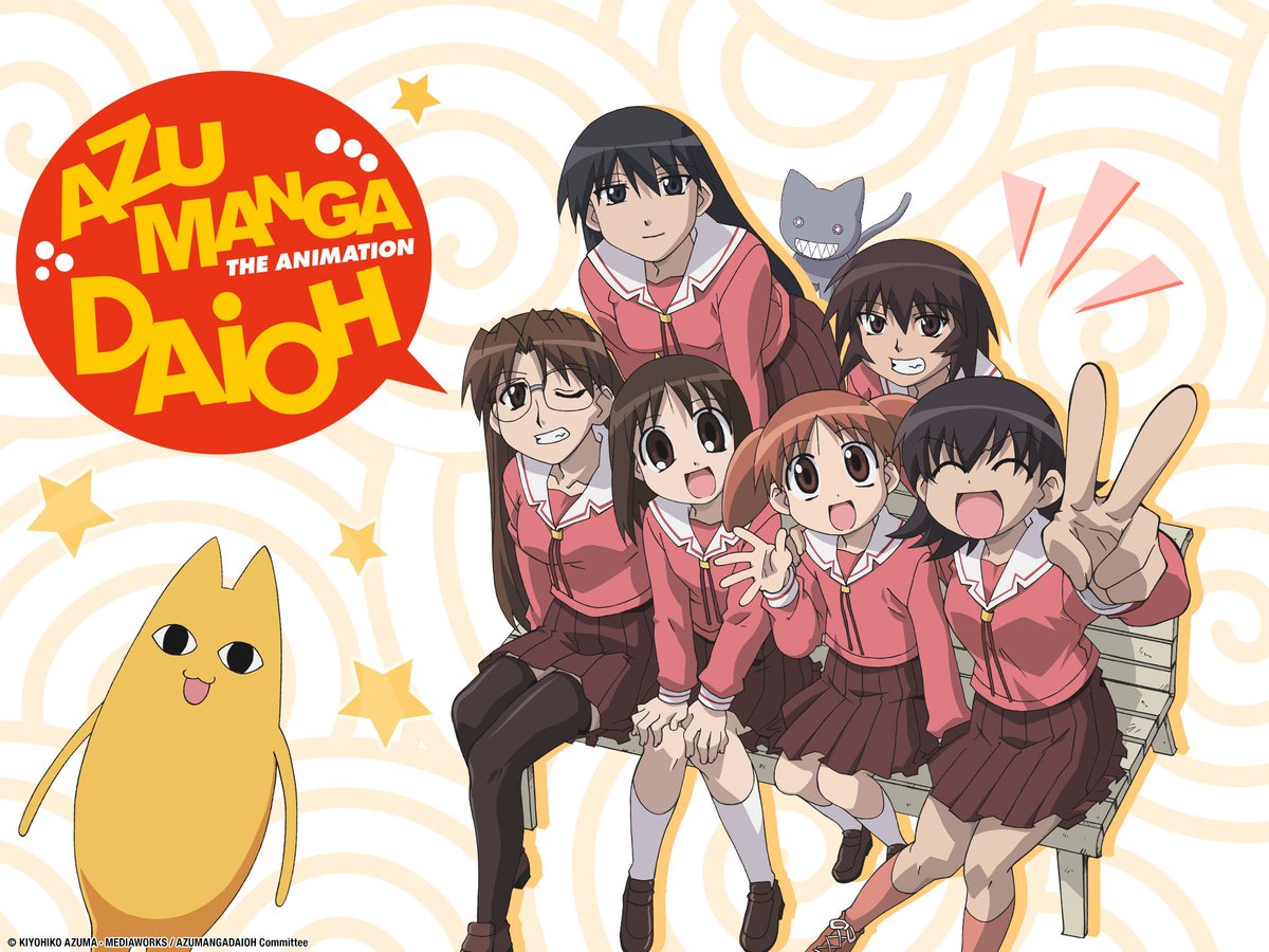TheDreamWith2's tweet photo. @animeposts I tried Azumanga Daioh to see what all the fuss was about. I only lasted a few episodes. Not for me. https://t.co/GJeOEhyQjD