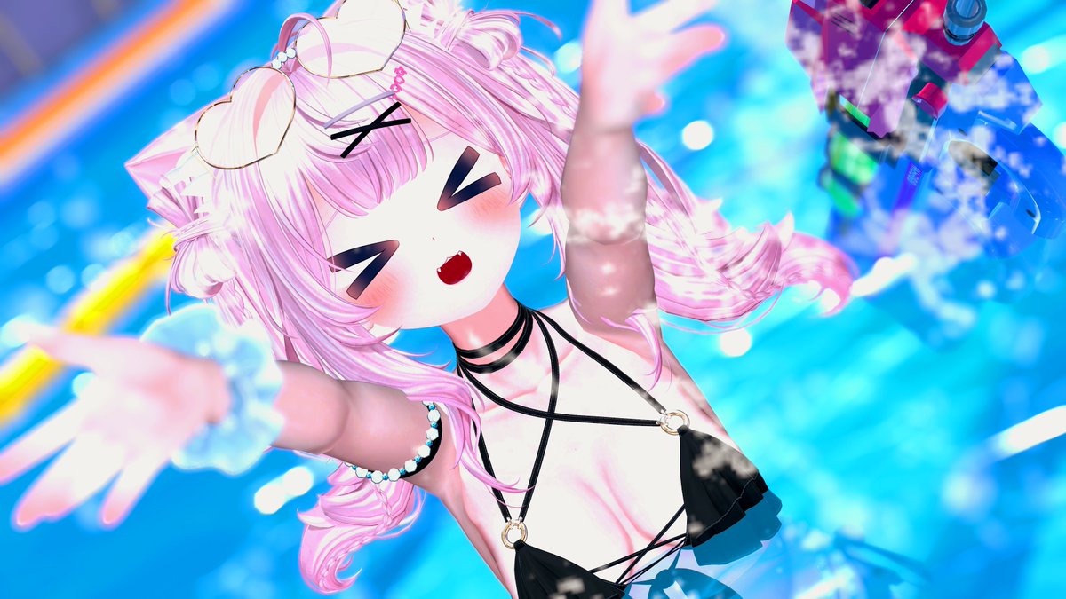 keinii_vrchat's tweet photo. おはよ〜!!✨
きんきらきんよ〜びっ!🌼
暑い日はプールだよね!🩵
今日頑張れば明日はお休み〜!
今日も一日無理せず頑張ろ〜ね!!🫶
#Runya3D #VRChat️️ https://t.co/bKMtkdKecA