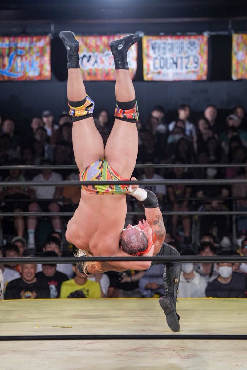 葛西純選手、その2。 #アップタウン 26・7/19 #pw_freedoms