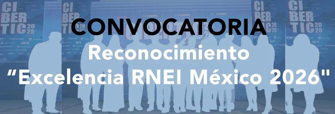 RedCUDI's tweet photo. ¡Quedan días! La convocatoria Reconocimientos a la Excelencia RNEI México 2026 cierra el 28 de agosto. Proyectos de innovación, investigación y tecnología educativa pueden postularse.
https://t.co/cRzDNxtFD0 https://t.co/QtSK7jbLEE