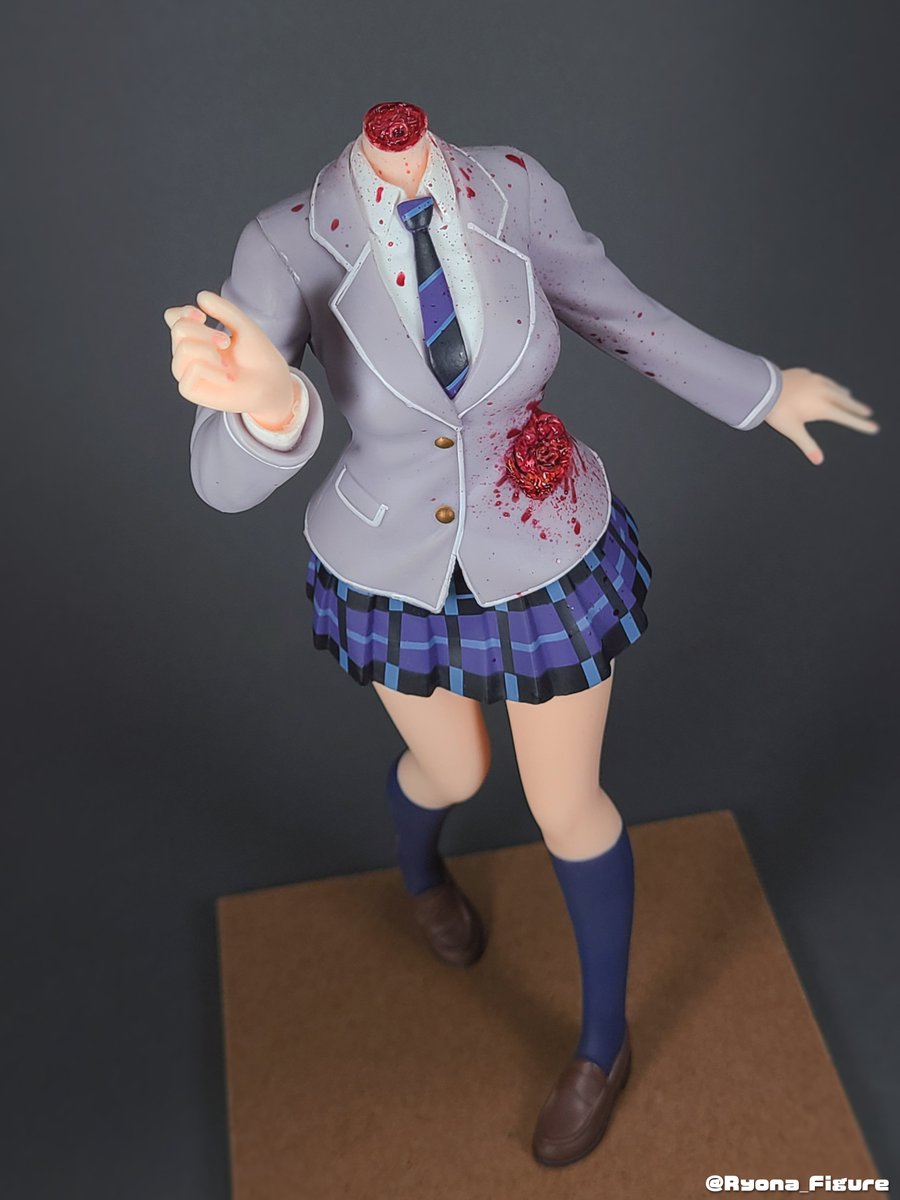 Ryona_Figure's tweet photo. ｢逃走もむなしく頭と脇腹吹き飛ばされたモブJK｣

#リョナフィギュア #モブリョナ #リョナ https://t.co/vpSRihFp3b