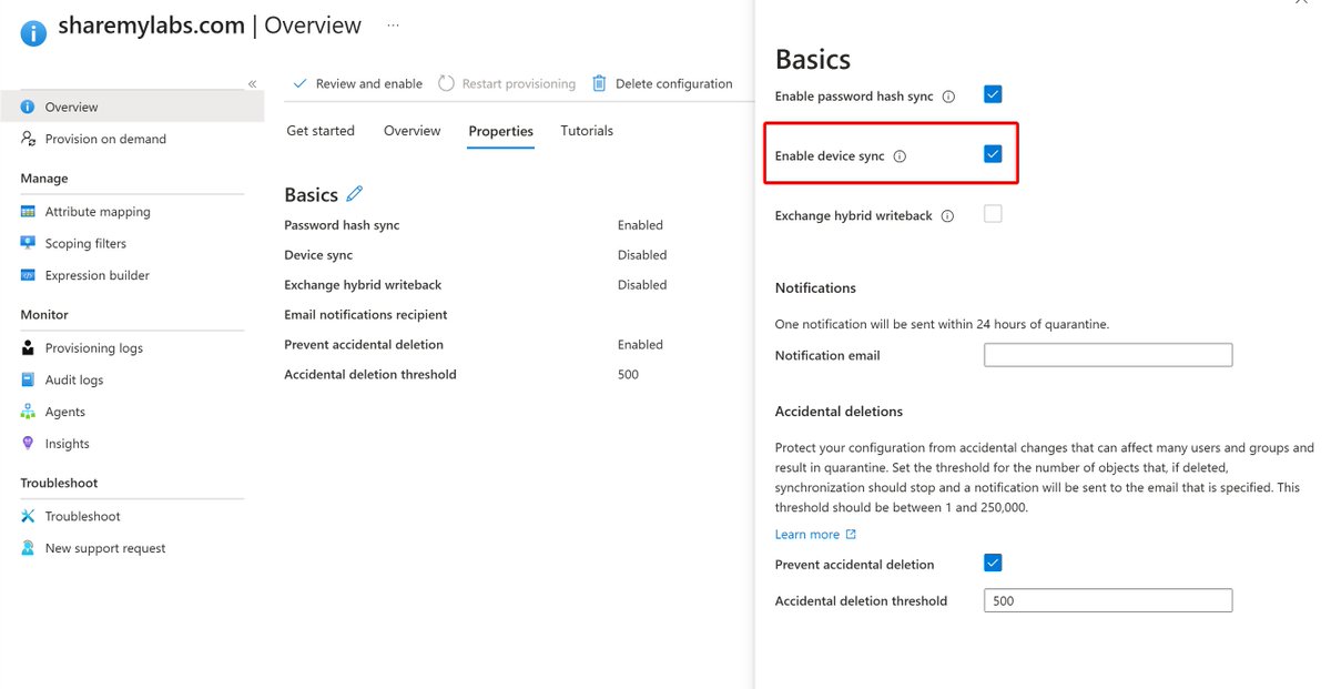 NathanMcNulty's tweet photo. Entra Cloud Sync finally supports syncing devices for Hybrid join 🥳

https://t.co/Ea1cmGOOLY

This was one of the last holdout features that was keeping folks on Entra Connect Sync, and for many, we can now retire that service and move to the more resilient Cloud Sync engine! https://t.co/NGprhclQy3