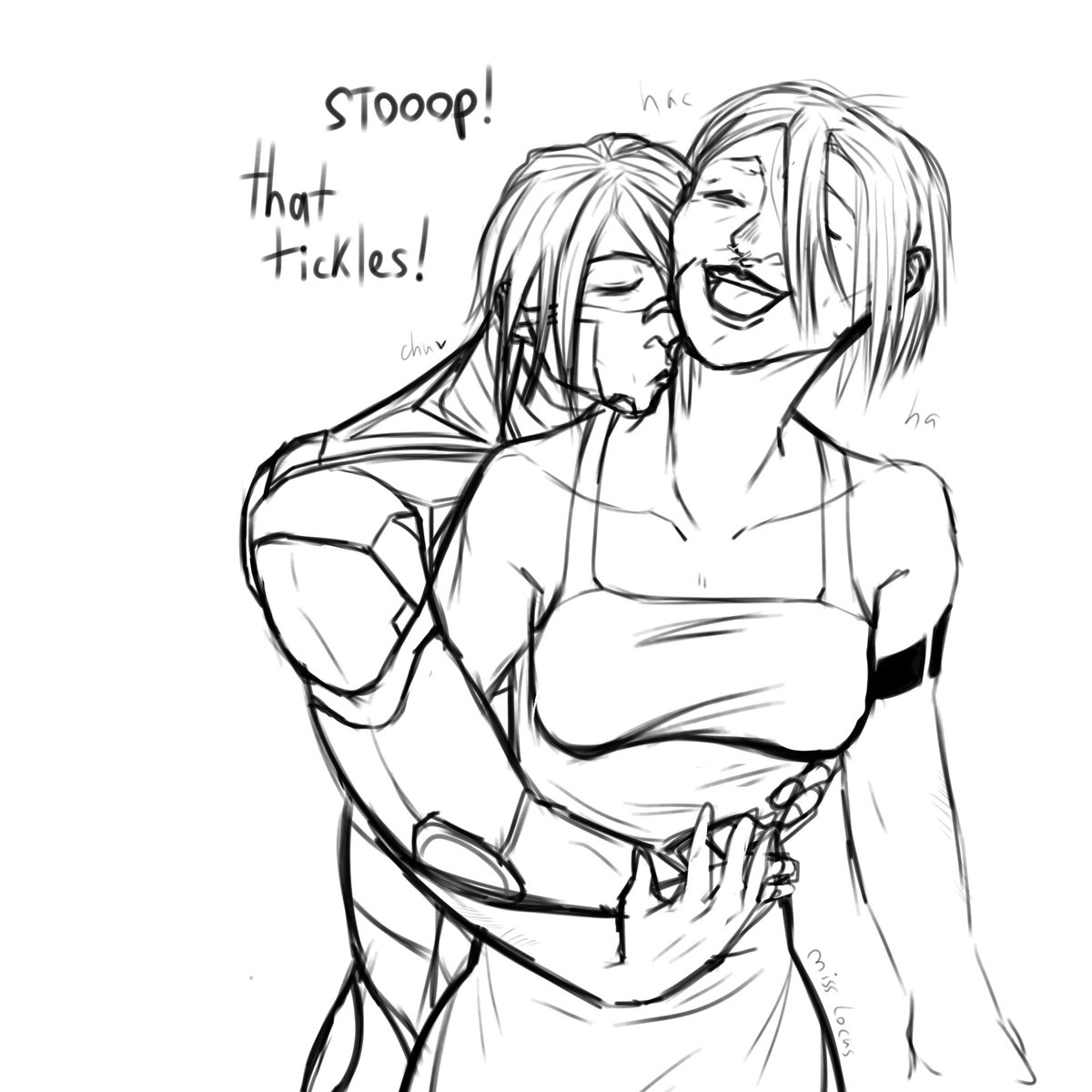 MxLocusss's tweet photo. Elster and Ariane sketch ❤️‍🩹 #SIGNALIS #signalisart https://t.co/qrFw0Um7Wt